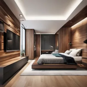 Fusion of Wood Finishes for Warmth