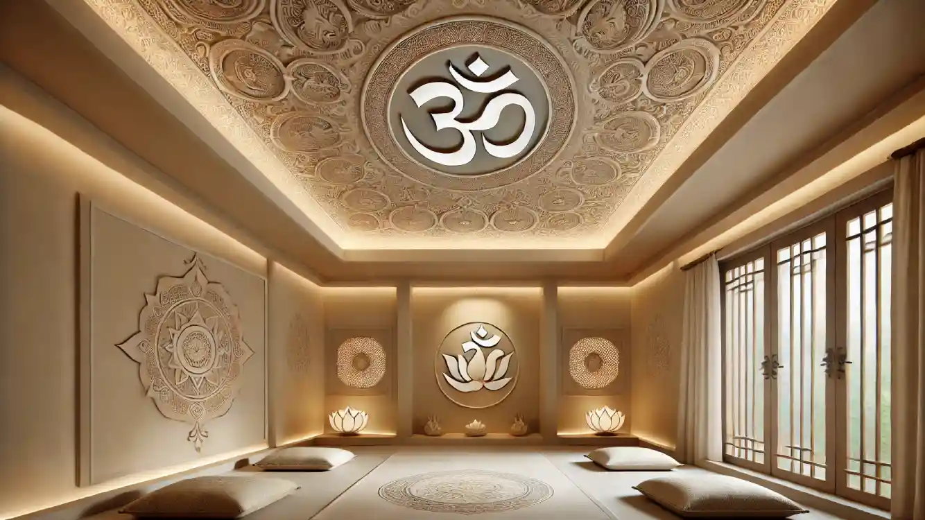 cultural interior featuring a ceiling