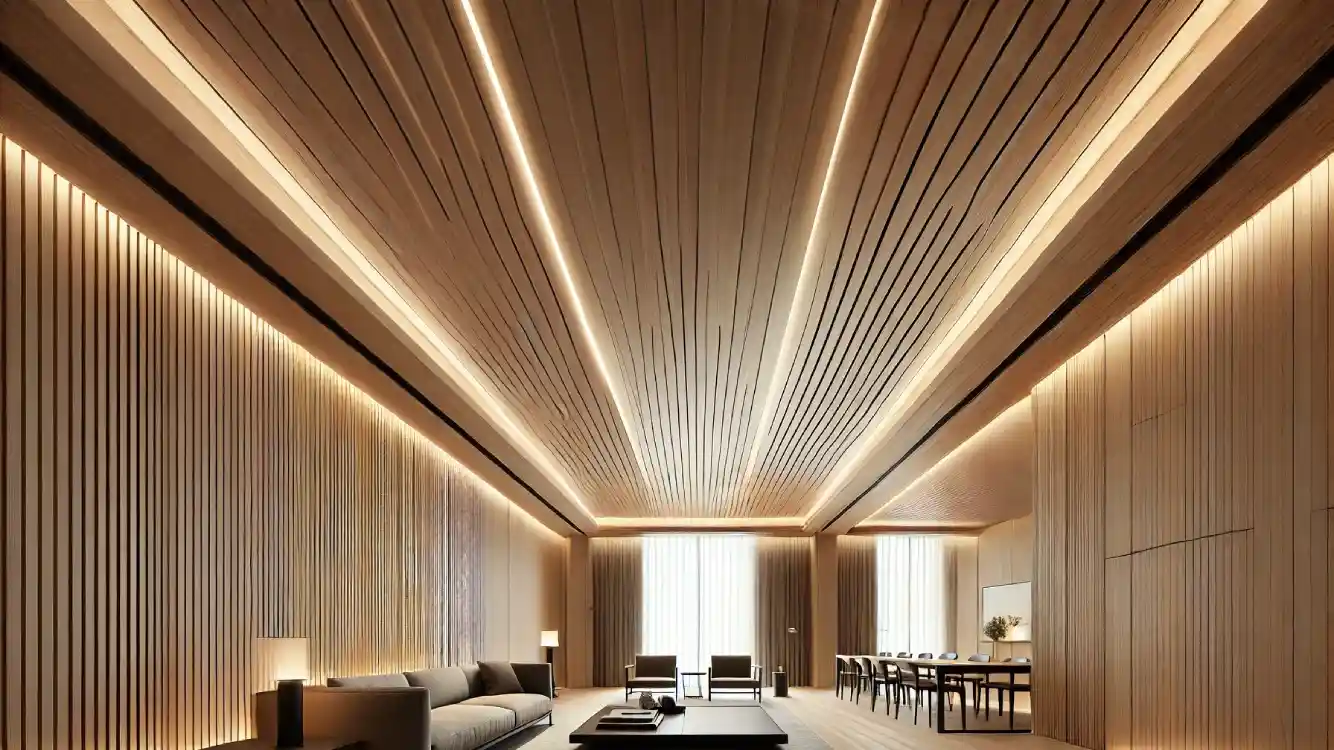 Fluted Wooden Panels