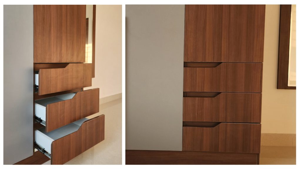 Modern Handleless Wardrobes for Chennai Apartments (2024 Interior Design Trend)
