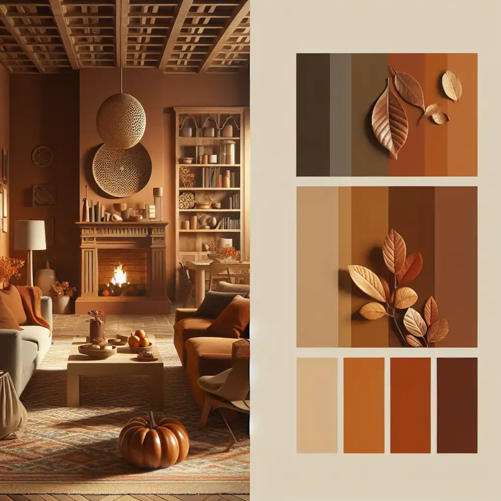 Chestnut and Autumn Leaf