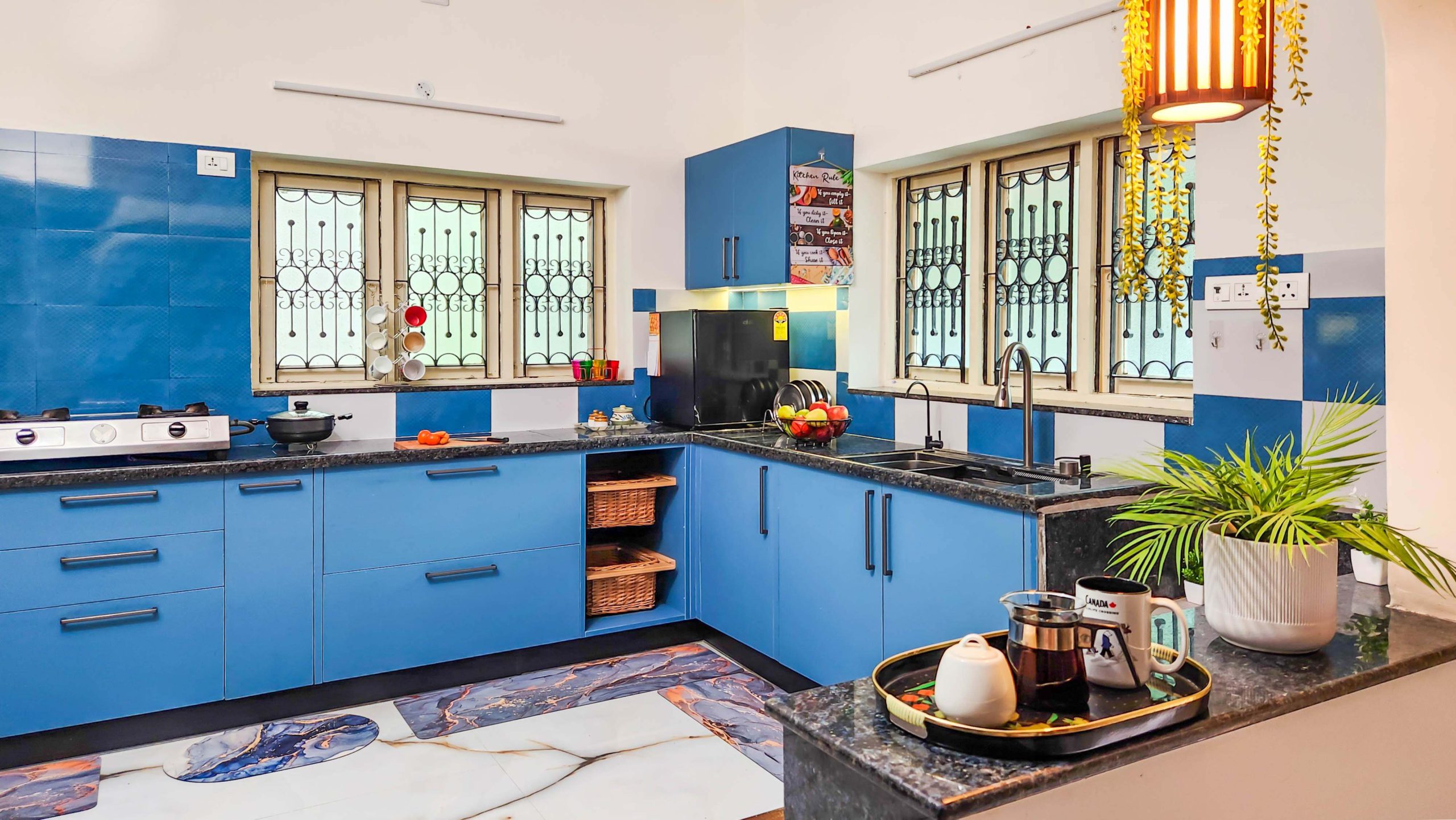 Latest WPC modular kitchen