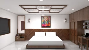 Bedroom with Indian theme