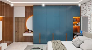Luxurious Colorful Wardrobe