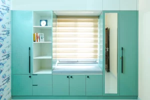 Teal Luxury Wardrobe Design