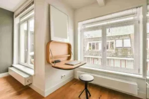 wall-mounted desk design ideas