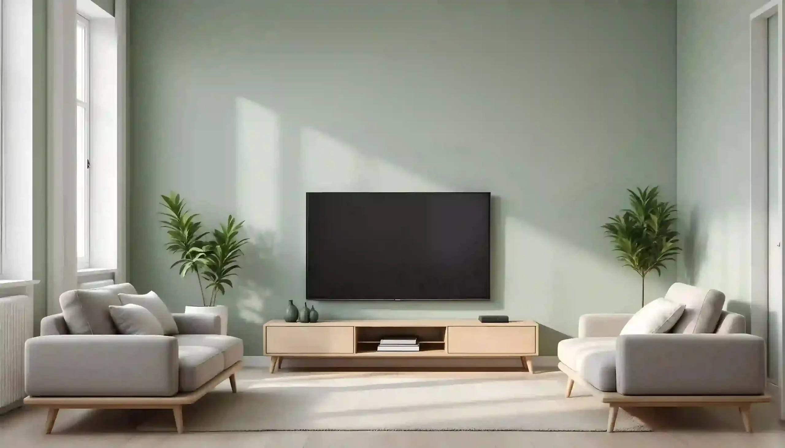 Pastel Green Wall color